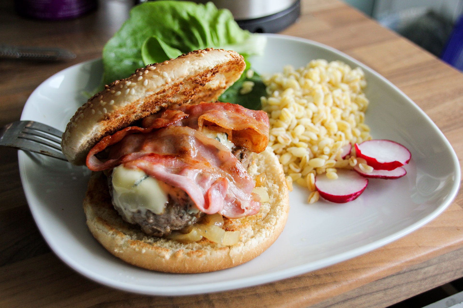 Blue Cheese Burger