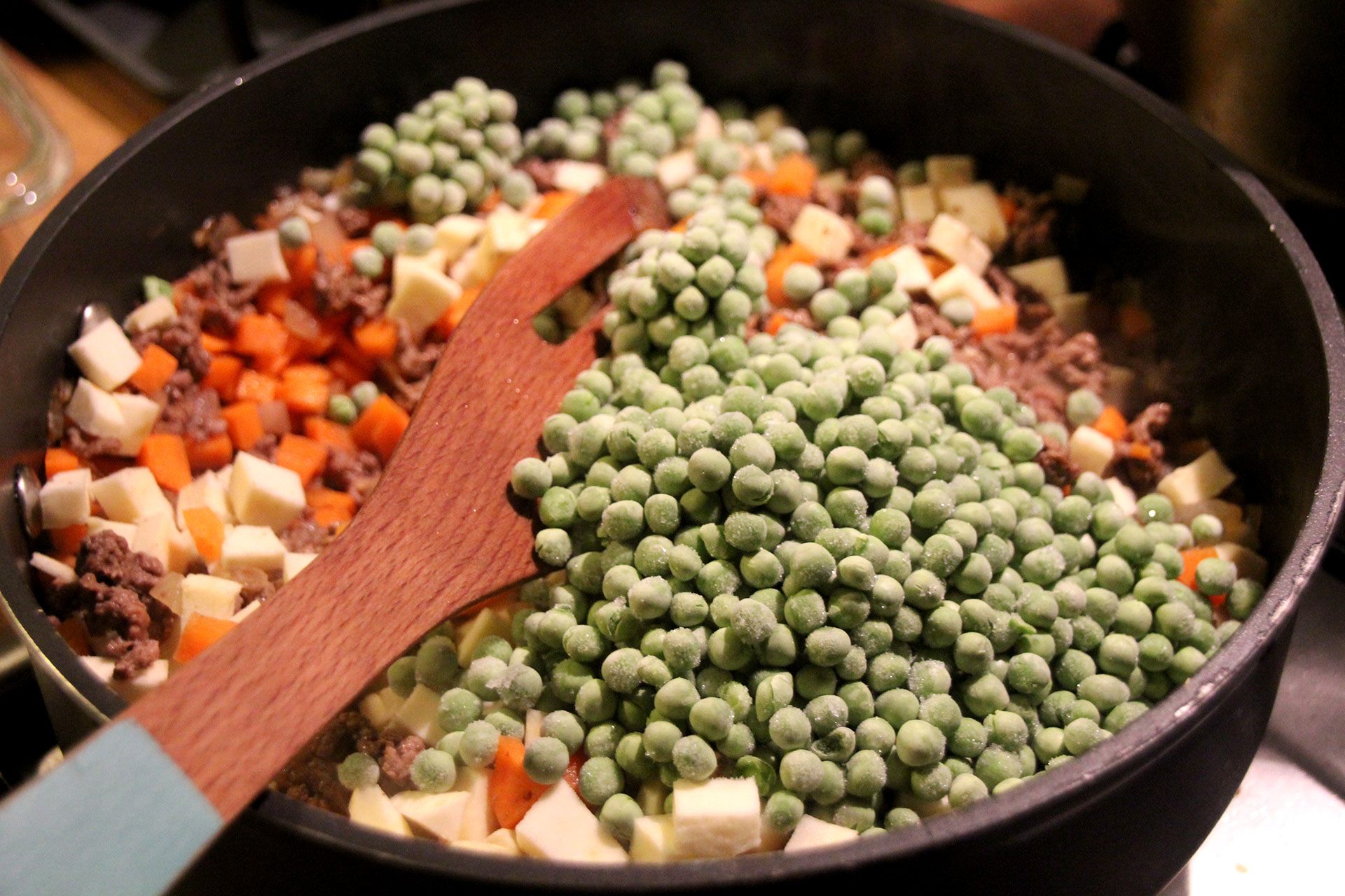 Add The Frozen Peas