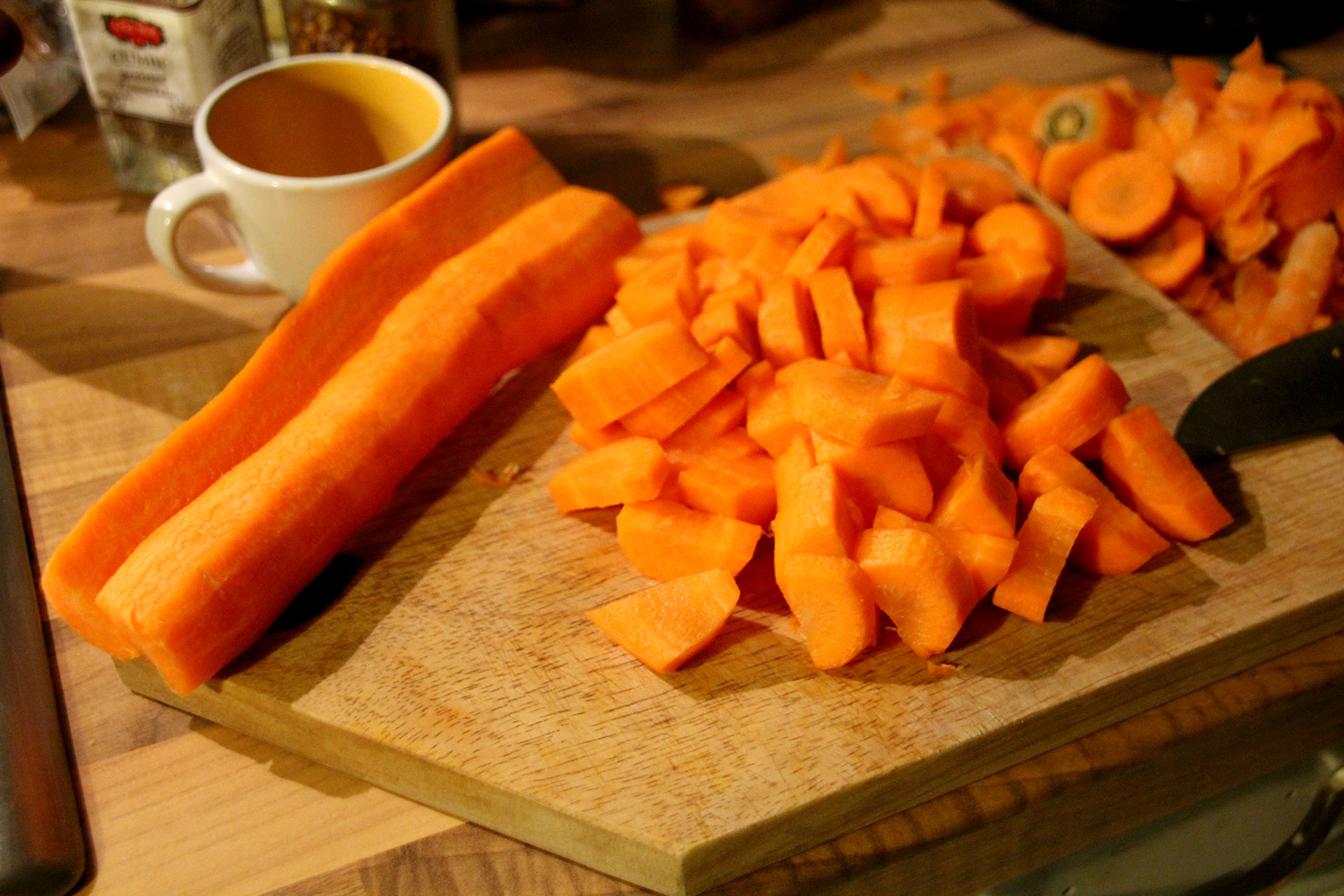 Chopped Carrots