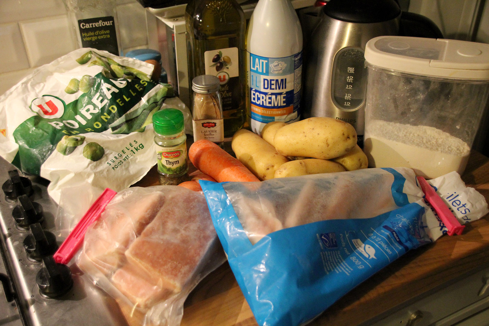 Jimmy's fish pie ingredients