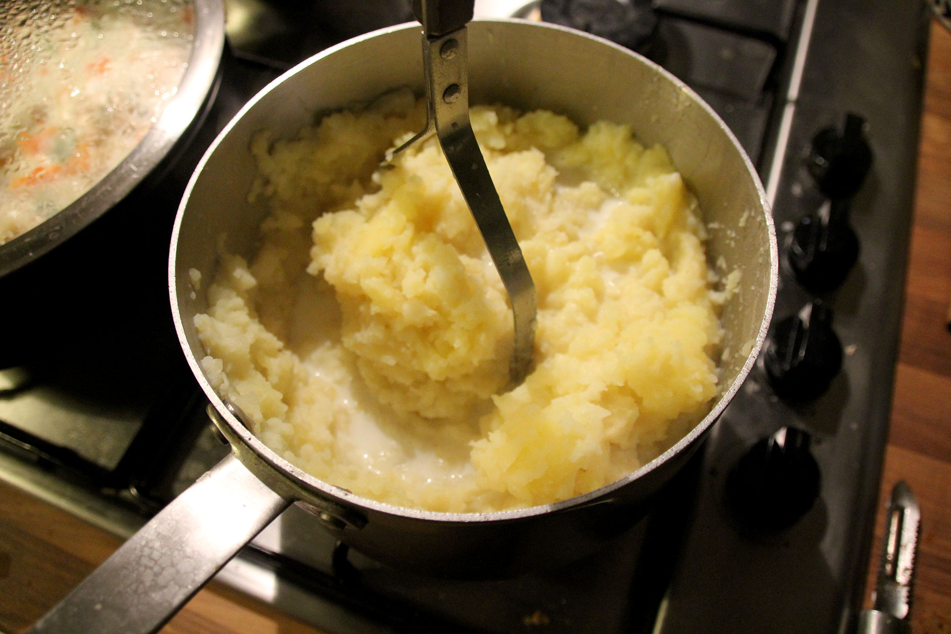 Mash your spuds