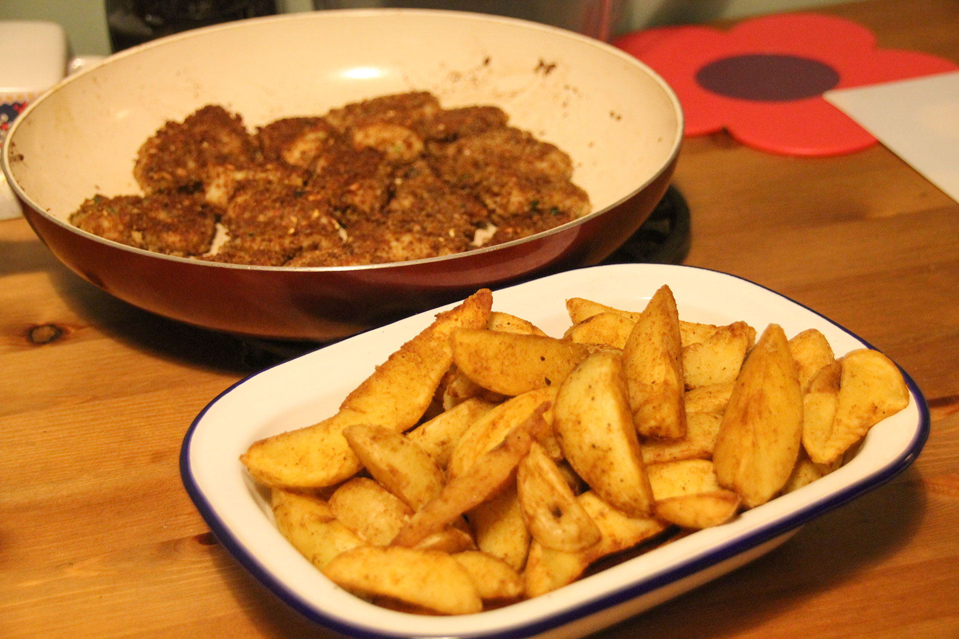 Put Your Fish Fingers on the Table