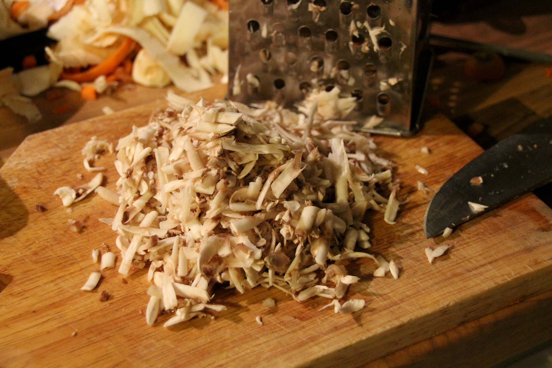 Shredded Mushrooms