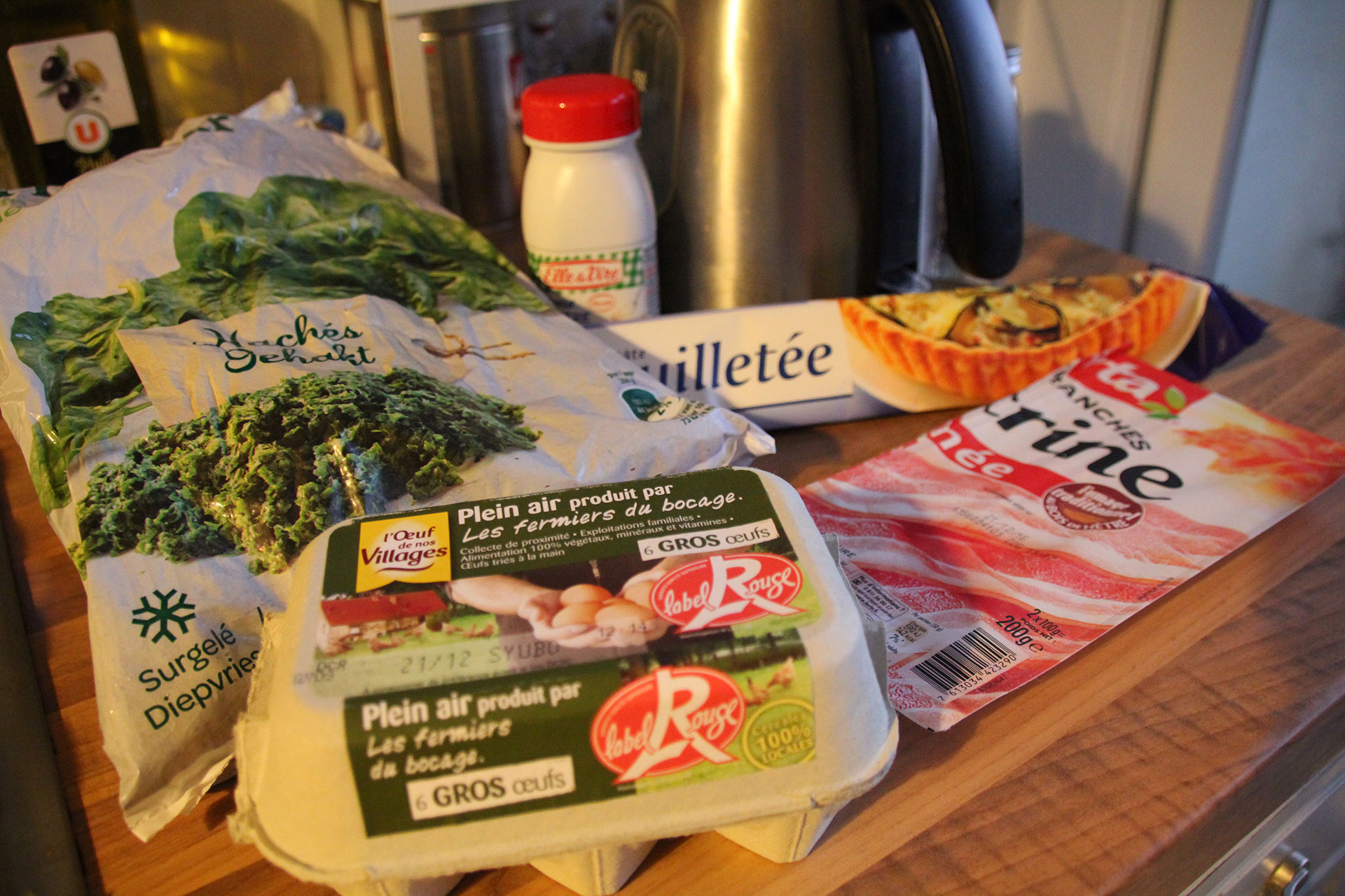 Quiche Ingredients