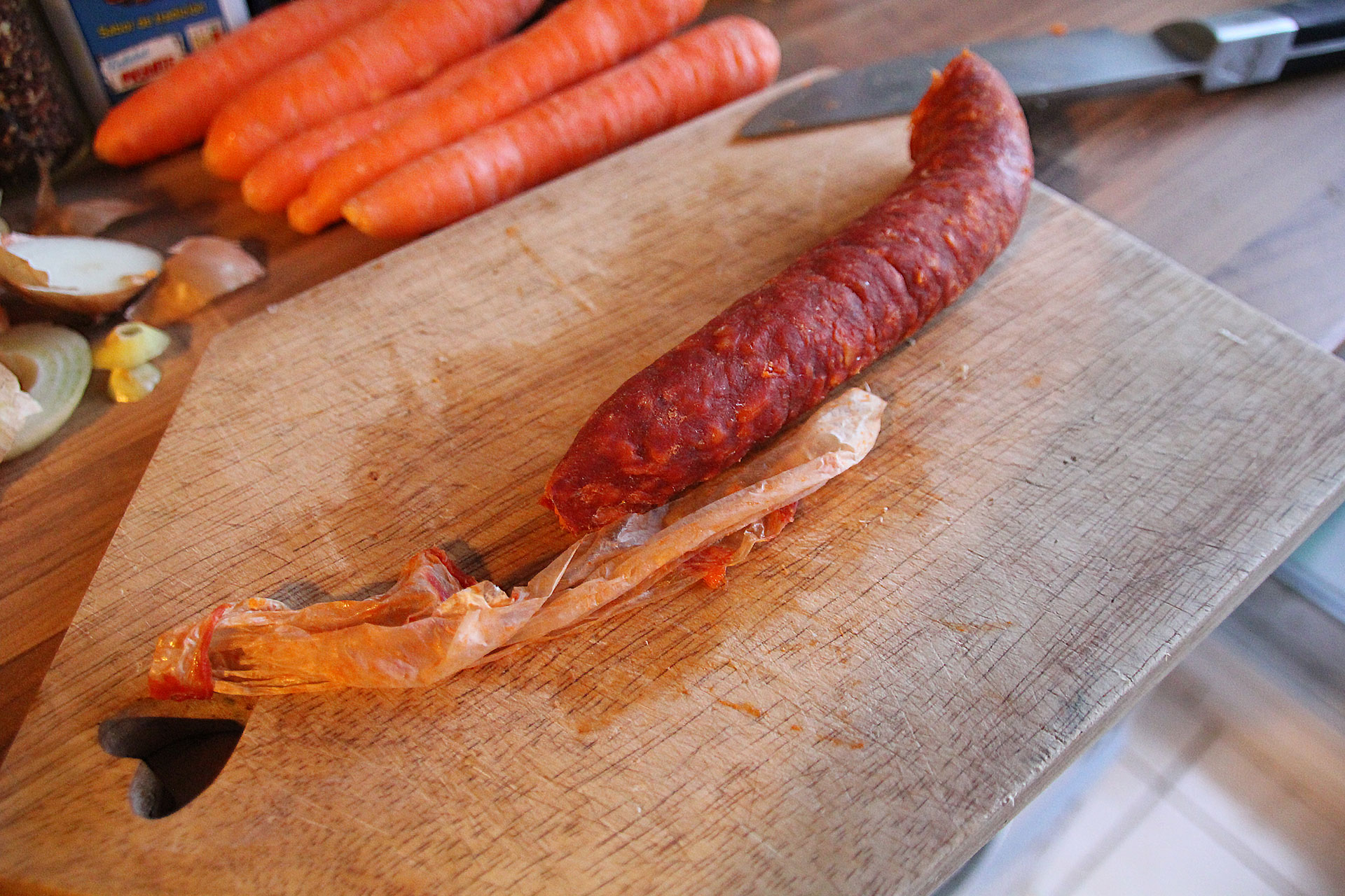 Skin Your Chorizo